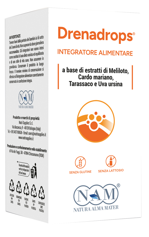 DRENADROPS SOLUZIONE IDROALCOLICA 100 ML - Antica Farmacia Ferrari