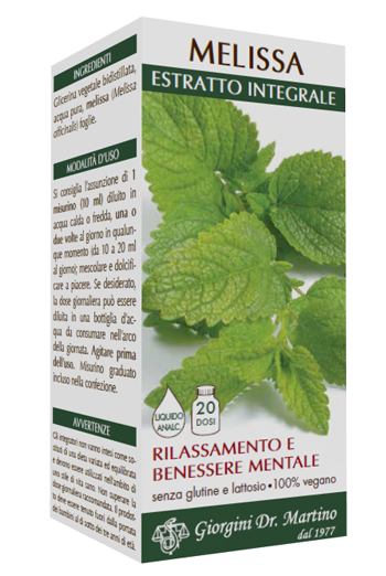 MELISSA ESTRATTO INTEGRALE 200 ML - Antica Farmacia Ferrari
