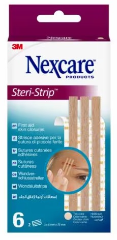 CEROTTO PER SUTURA STERI STRIP SKIN 6X75 MM 6 STRISCE - Antica Farmacia Ferrari
