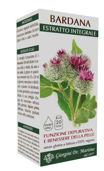 BARDANA ESTRATTO INTEGRALE 200 ML - Antica Farmacia Ferrari