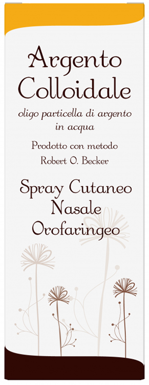 ARGENTO COLLOIDALE IONICO 40 PPM 50 ML SPRAY - Antica Farmacia Ferrari