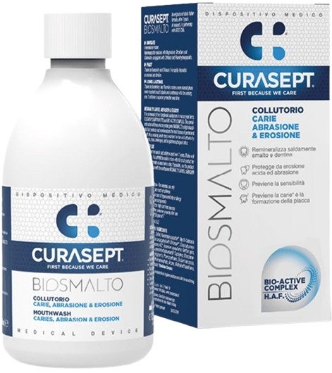 CURASEPT BIOSMALTO COLLUTORIO CARIE 300 ML - Antica Farmacia Ferrari