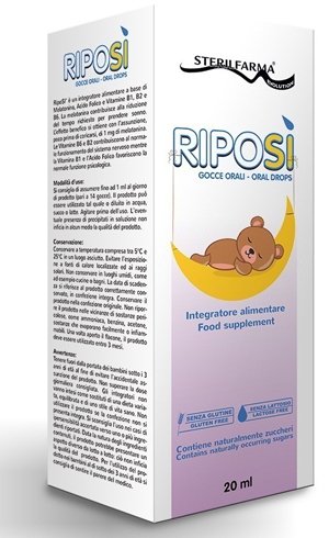 RIPOSI' NOTTE GOCCE ORALI 20 ML - Antica Farmacia Ferrari