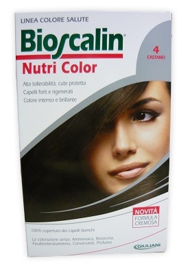 BIOSCALIN NUTRI COLOR 4 CASTANO SINCROB 124 ML - Antica Farmacia Ferrari