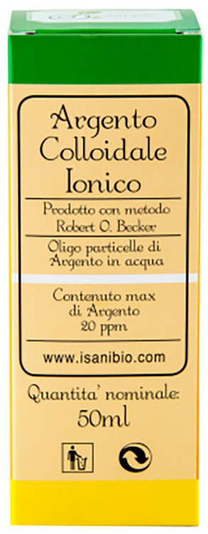 ARGENTO COLLOIDALE IONICO 20 PPM 50 ML SPRAY - Antica Farmacia Ferrari