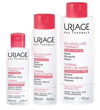URIAGE EAU MICELLARE PER PELLI INTOLLERANTI SENZA PROFUMAZIONE 500 ML - Antica Farmacia Ferrari