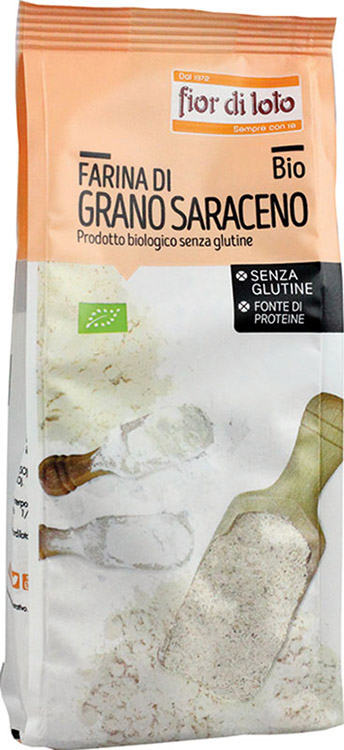 FARINA GRANO SARACENO SENZA GLUTINE BIO 375 G - Antica Farmacia Ferrari