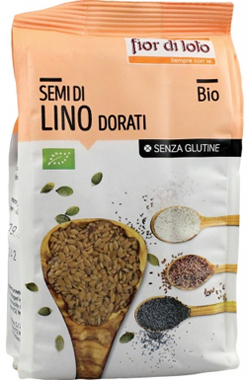 SEMI LINO DORATI SENZA GLUTINE BIO 400 G - Antica Farmacia Ferrari
