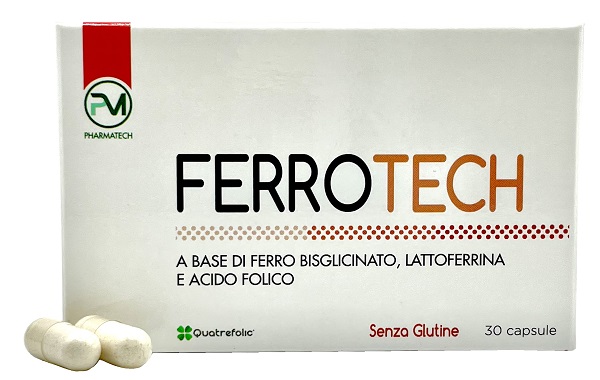 FERROTECH 30 CAPSULE DA 550MG - Antica Farmacia Ferrari