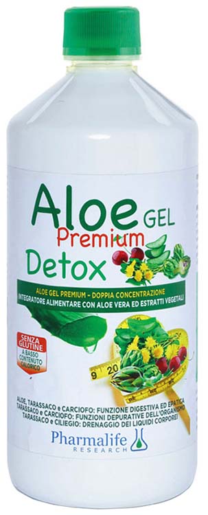ALOE GEL PREMIUM DETOX 1 LITRO - Antica Farmacia Ferrari