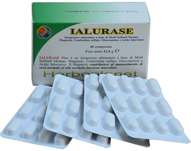 IALURASE PLUS 48 COMPRESSE - Antica Farmacia Ferrari