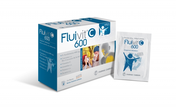 FLUIVIT C 600 14 BUSTINE - Antica Farmacia Ferrari