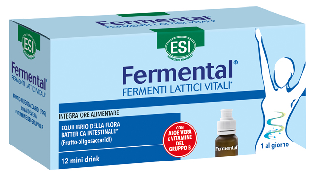 ESI FERMENTAL MAX 12 FLACONCINI - Antica Farmacia Ferrari