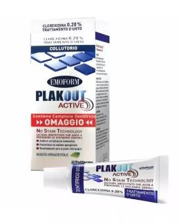 EMOFORM PLAKOUT ACTIVE 0,20 + DENTIFRICIO CAMPIONE - Antica Farmacia Ferrari