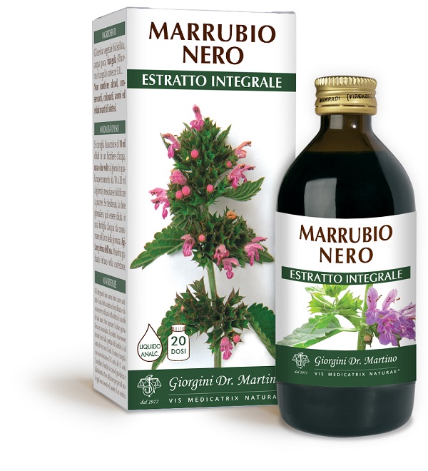 MARRUBIO NERO ESTRATTO INTEGRALE 200 ML - Antica Farmacia Ferrari