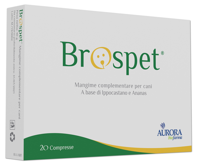 BROSPET 20 COMPRESSE - Antica Farmacia Ferrari