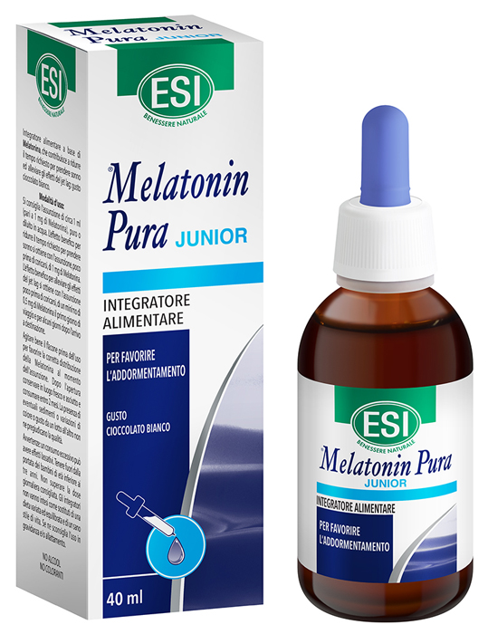 ESI MELATONIN PURA JUNIOR GOCCE 40 ML - Antica Farmacia Ferrari