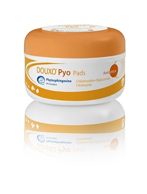 DOUXO PYO PADS 30 DISCHETTI DI COTONE IMBEVUTI - Antica Farmacia Ferrari