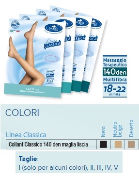 SAUBER COLLANT 140 DENARI MAGLIA LISCIA NEUTRO BEIGE 3 LINEA CLASSICA - Antica Farmacia Ferrari