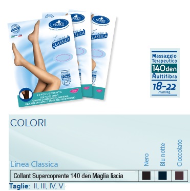 SAUBER COLLANT 140 DENARI SUPER COPRENTE MICRORETE CIOCCOLATO 2 LINEA CLASSICA - Antica Farmacia Ferrari