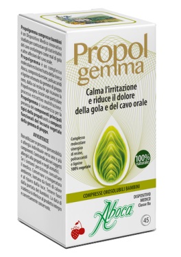 PROPOLGEMMA BAMBINI 45 COMPRESSE OROSOLUBILI 480 MG - Antica Farmacia Ferrari