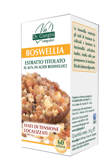 BOSWELLIA ESTRATTO TITOLATO 60 PASTIGLIE - Antica Farmacia Ferrari