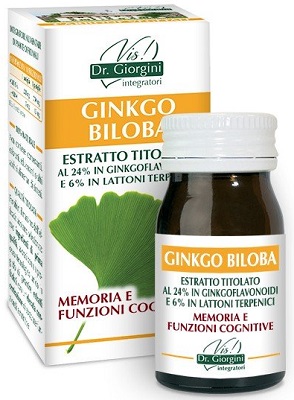 GINKGO BILOBA ESTRATTO TITOLATO 60 PASTIGLIE - Antica Farmacia Ferrari