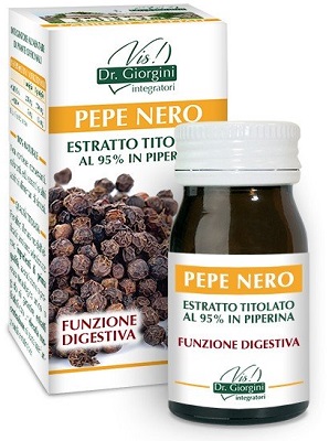 PEPE NERO ESTRATTO TITOLATO 60 PASTIGLIE - Antica Farmacia Ferrari
