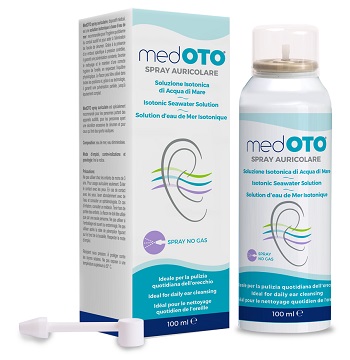 MEDOTO SPRAY AURICOLARE ISOTONICO 100 ML - Antica Farmacia Ferrari