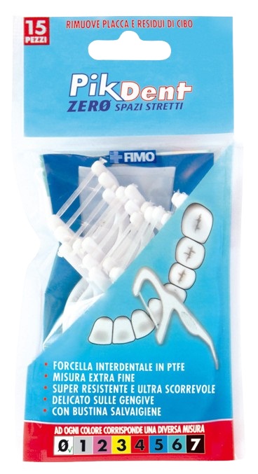 PIKDENT ZERO SPAZI STRETTI 15 FORCELLE INTERDENTALI - Antica Farmacia Ferrari