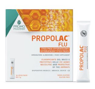 PROPOL AC FLU EFFERVESCENTE 10 BUSTINE - Antica Farmacia Ferrari