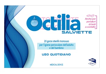 OCTILIA SALVIETTE PERIOCULARI 20 GARZE - Antica Farmacia Ferrari