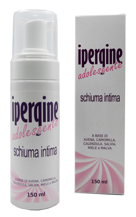 IPERGINE ADOLESCENTE DETERGENTE INTIMO SCHIUMA 150 ML - Antica Farmacia Ferrari