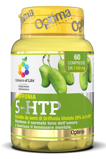 COLOURS OF LIFE GRIFFONIA 5-HTP 60 COMPRESSE 1100 MG - Antica Farmacia Ferrari