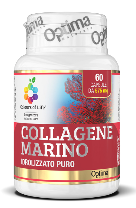 COLOURS OF LIFE COLLAGENE MARINO IDROLIZZATO PURO 60 CAPSULE 575 MG - Antica Farmacia Ferrari