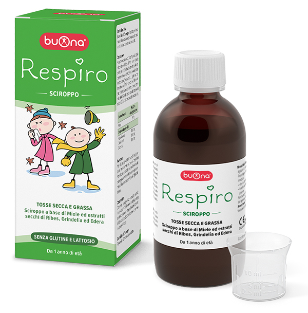 BUONA RESPIRO SCIROPPO 140 ML - Antica Farmacia Ferrari