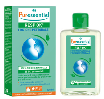 PURESSENTIEL RESP OK FRIZIONE PETTORALE 100 ML - Antica Farmacia Ferrari
