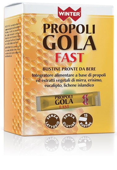 WINTER PROPOLI GOLA FAST 15 BUSTINE - Antica Farmacia Ferrari