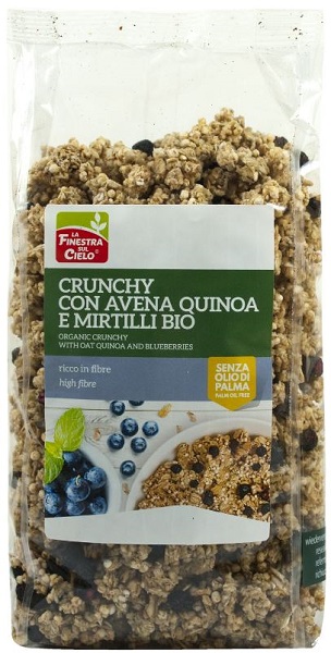 CRUNCHY CON AVENA QUINOA E MIRTILLI - Antica Farmacia Ferrari