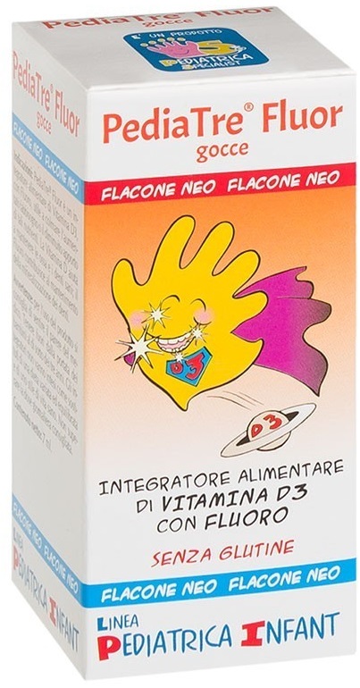 PEDIATRE FLUOR 7 ML - Antica Farmacia Ferrari