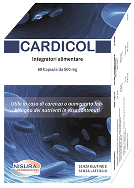 CARDICOL 60 CAPSULE DA 500 MG - Antica Farmacia Ferrari
