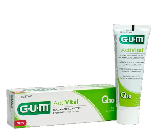 GUM ACTIVITAL DENTIFRICIO GEL 75 ML - Antica Farmacia Ferrari