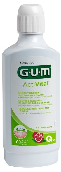 GUM ACTIVITAL COLLUTORI0 500 ML + R RINSE 120 ML - Antica Farmacia Ferrari