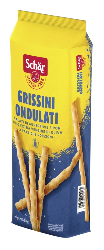 SCHAR GRISSINI ONDULATI 150 G - Antica Farmacia Ferrari