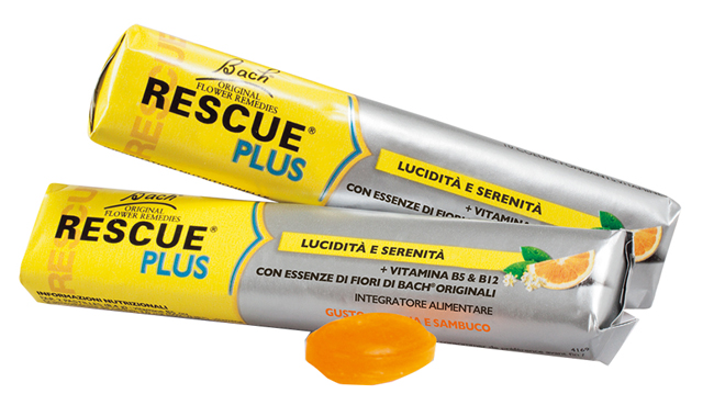 RESCUE ORIGINAL PLUS 10 CONFETTI AROMA ARANCIA E SAMBUCO - Antica Farmacia Ferrari