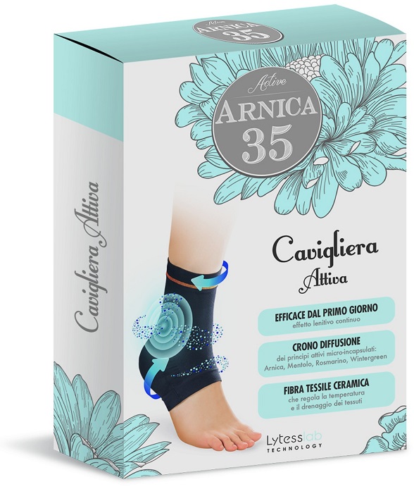 ARNICA 35 ACTIVE CAVIGLIERA TAGLIA 2 - Antica Farmacia Ferrari