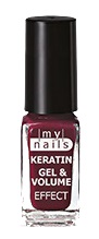 MY NAIL KERATIN GEL & VOLUME EFFECT 105 AMARANTH RED - Antica Farmacia Ferrari
