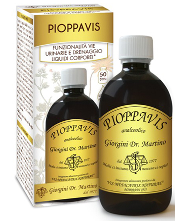 PIOPPAVIS LIQUIDO ANALCOLICO 500 ML - Antica Farmacia Ferrari