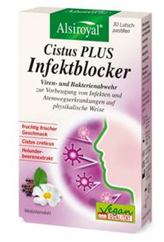 ALSIROYAL INFEKT BLOCKER CISTUS PLUS  30 PASTIGLIE GOMMOSE 57 G - Antica Farmacia Ferrari