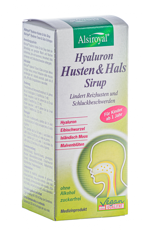 HYALURON TOSSE & GOLA SCIROPPO 150 ML - Antica Farmacia Ferrari